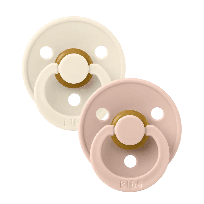 BIBS Colour Natural Rubber Pacifiers