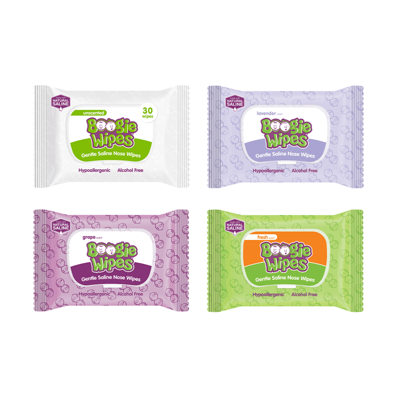 Boogie Wipes Saline Nose Wipes