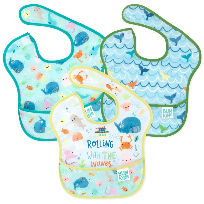 Bumkins SuperBib, 3 Pack