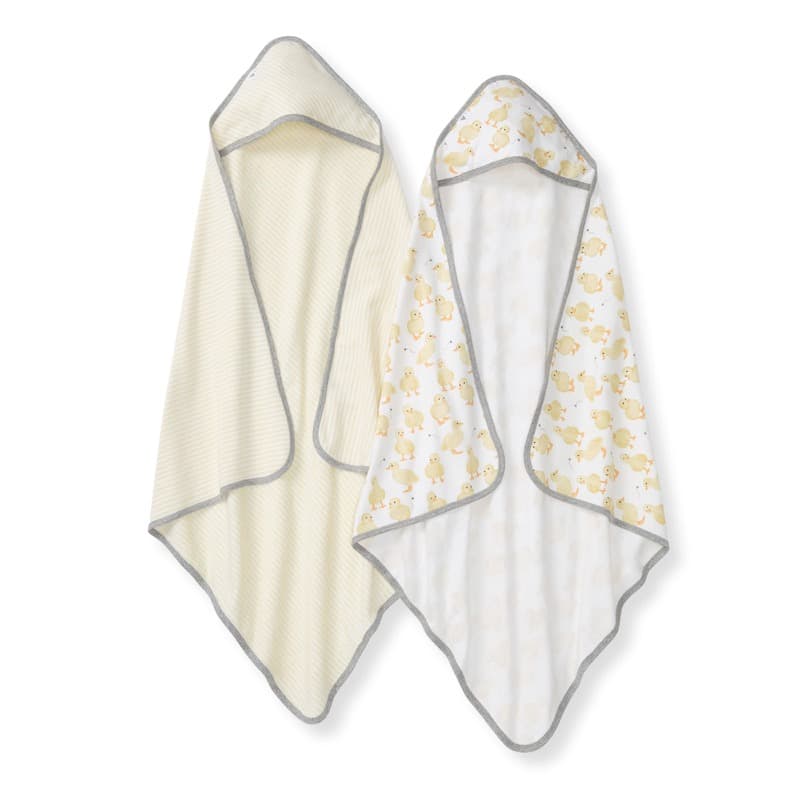 Burt's Bees Baby Organic Hooded Towel (2 Pack)