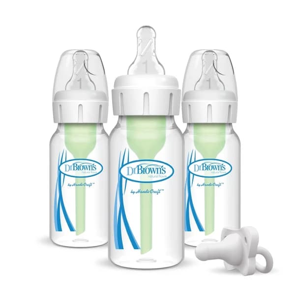 Dr. Brown's Natural Flow Options+ Anti-Colic Bottles