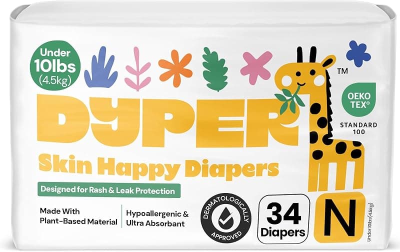 Dyper Bamboo Baby Diapers