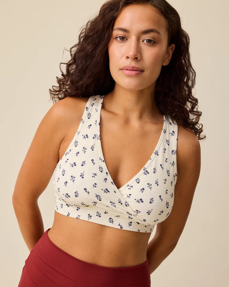 Kindred Bravely French Terry Racerback Nursing Sleep Bra