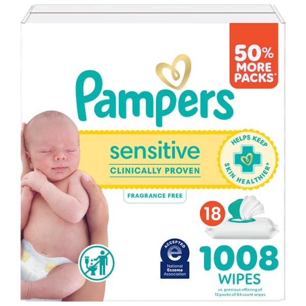 Pampers Sensitive Baby Wipes