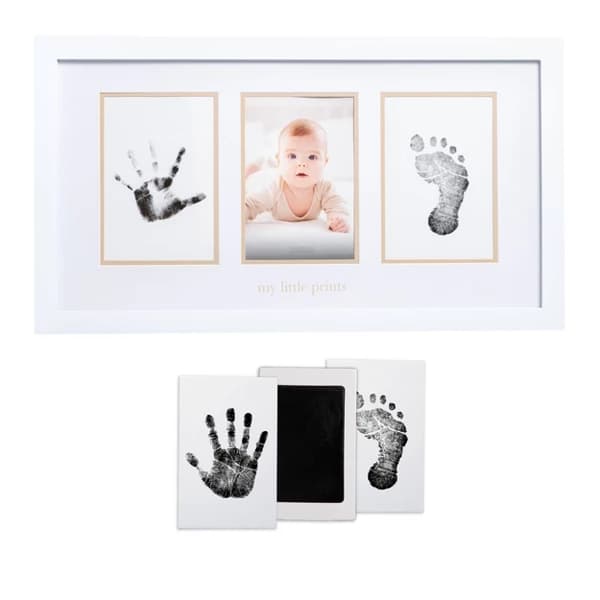 Pearhead Babyprints Newborn Handprint & Footprint Frame