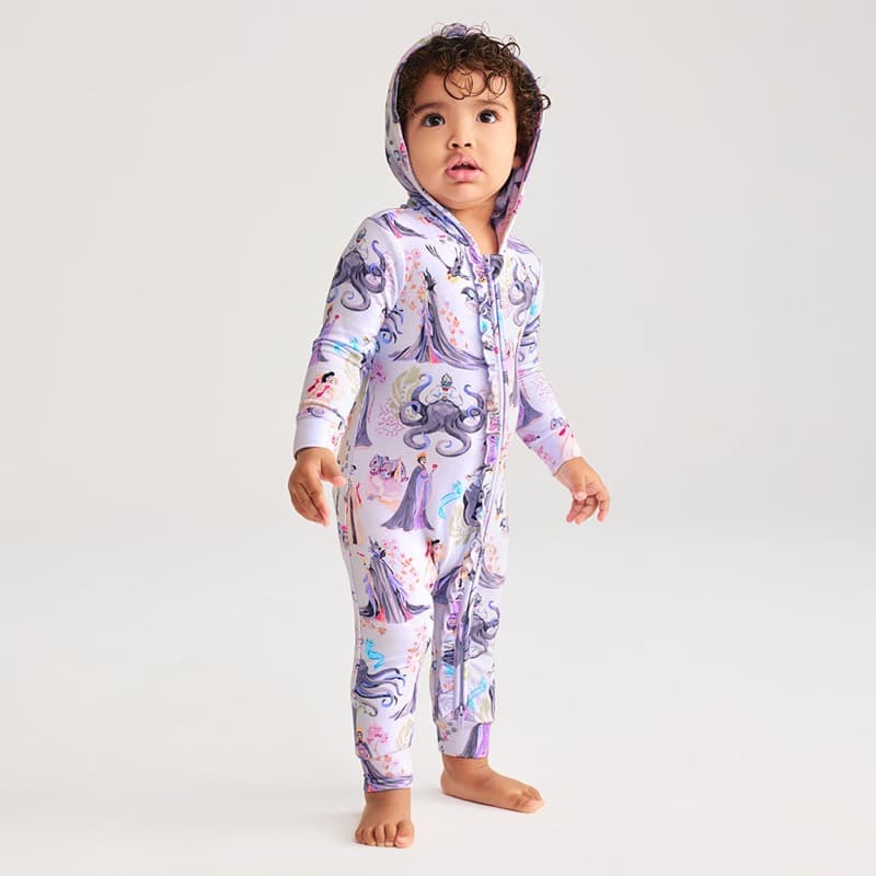 Posh Peanut Ruffled Zippered Romper