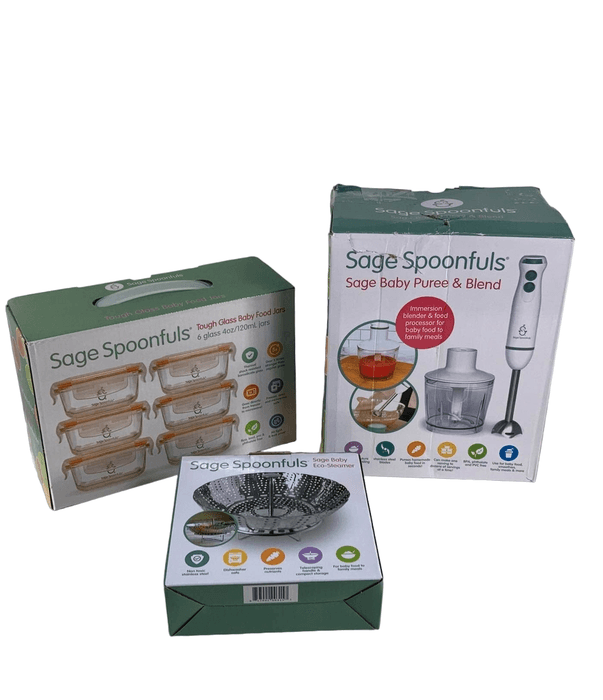 Sage Spoonfuls Baby Food Maker and Storage Set