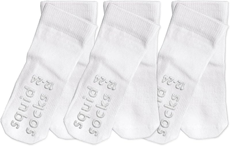 Squid Socks Bamboo Baby Socks, 3 Pack